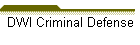 DWI Criminal Defense